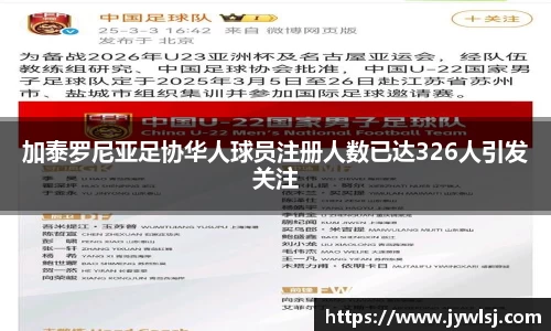 加泰罗尼亚足协华人球员注册人数已达326人引发关注
